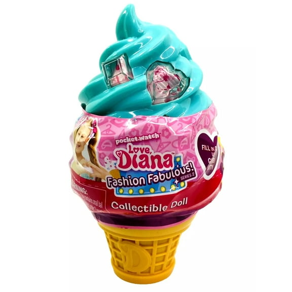 License To Play Love Diana Fashion Fab 3.5 Inch Doll