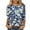 Multicolor Plus Size Blouse for Women_q, variant on CYMMPU 3/4 Sleeve Blouses for Women Dressy Casual Round Neck Tunic Tops Loose Fit Floral Pattern Fall Fashion Shirts Spring Tops Lightweight Basic T-Shirts XXL