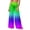 A08, variant on Turilly Cover Up Pants for Swimwear Women Chiffon Lightweight Sun Protection Beach Pants Wide Leg Bohemian Style Pants