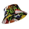 thumbnail image 2 of Easygdp Balls Double-Sided Reflective Fisherman Hat for Outdoor and Night Walking, Unisex, 2 of 9