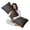Grey, variant on Galenzoov Memory Foam Filled Full-Body Support Pillow - Ultra Soft, Long Bed Pillow Designed for Adult Side Sleepers (White, 20×54 inch)