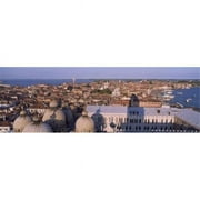 Panoramic Images  High Angle View Of A City Venice Italy Poster Print by Panoramic Images