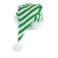 thumbnail image 5 of Yruioon Girls Christmas Ballet Dance Dress Xmas Santa Figure Ice Skating Costume Striped Leotard Green 16, 5 of 7