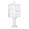 thumbnail image 2 of Salsbury Industries 3308R-WHT-U Regency Decorative CBU - 8 A Size Doors - Type I - White - USPS Access, 2 of 4