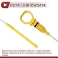 thumbnail image 6 of Unique Bargains 1 Pc Engine Oil Dipstick for Peugeot 206 Oil Level Dip Stick Double Hole Indicator No.1174G2 Yellow Plastic Metal, 6 of 6
