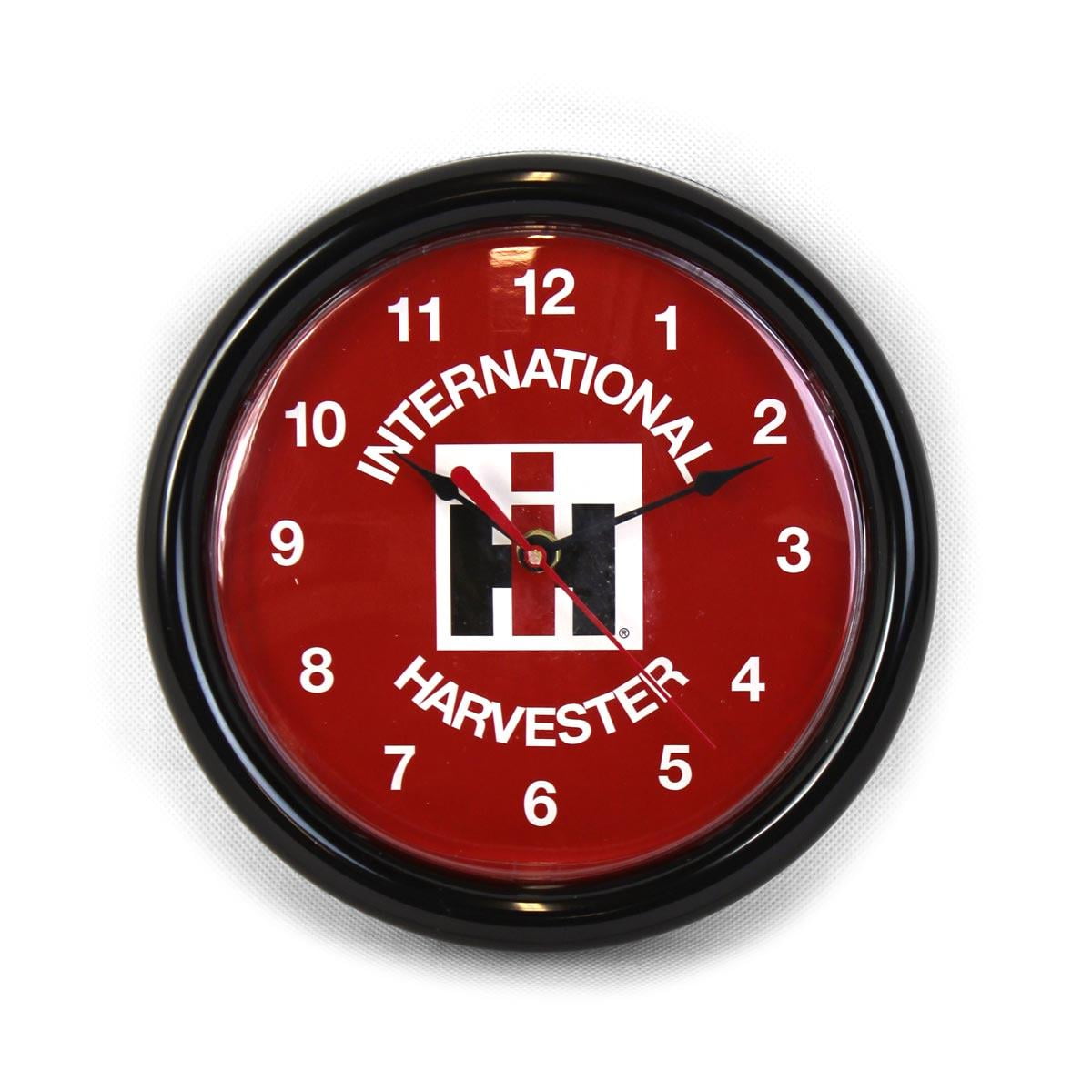International Harvester IH Logo Red 8.5" Wall Clock OBT155