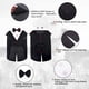 thumbnail image 4 of Juego de traje y pañuelo para perro, esmoquin para perros, traje de fiesta de boda, camisa con pajarita para boda, traje formal para perros grandes y medianos, Golden Retriever Samo Bulldogs, 4 of 7