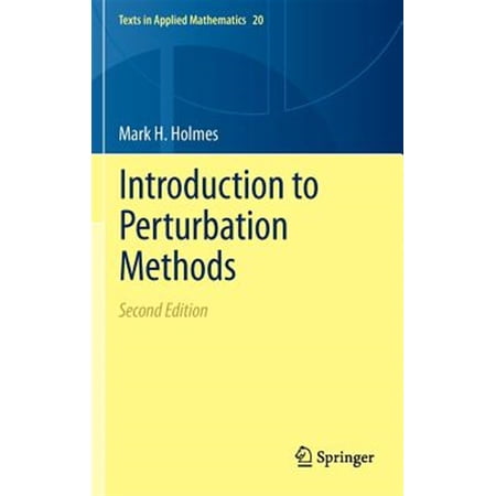 Pre-Owned Texts in Applied Mathematics: Introduction to Perturbation Methods Book 20 (2013) (Hardcover)