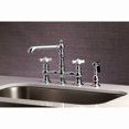 thumbnail image 3 of Kingston Brass Bridge Kitchen Faucets With Polished Chrome KS7271PXBS, 3 of 9