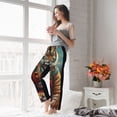 thumbnail image 3 of Fotbe Pond Meditating Tiger Women's Pajama Pants,Sleepwear Pants,Pj Bottoms Drawstring And Pockets-, 3 of 7
