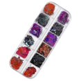 thumbnail image 1 of Halloween Nail Art Sticker Decals, Nail Sequins Colorful Halloween Nail Flakes, 1 of 4