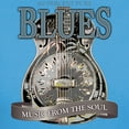 thumbnail image 3 of CafePress - Blues Music From The Soul Vintage T Shirt - Women's Traditional Fit Dark T-Shirt, 3 of 4