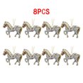 thumbnail image 5 of 8pcs Elegant 2025 Horse Christmas Ornament - Metal Horse Figurine With Dazzling Rhinestones, Christmas Tree Hanging Decor, Unique Horse Gifts For Horse Lovers, Women And Girls, Festive Ornament, 5 of 5