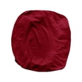 thumbnail image 3 of Chair Slipcover, Office Chair Cover, Elastic Washable Removable Chair Protector, Dark Red, 3 of 9