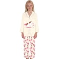 thumbnail image 3 of WOYY Pajamas for Girls Horse Graphic Long Sleeve Button Down Shirt Pants PJs, Sizes 3-14, 3 of 3