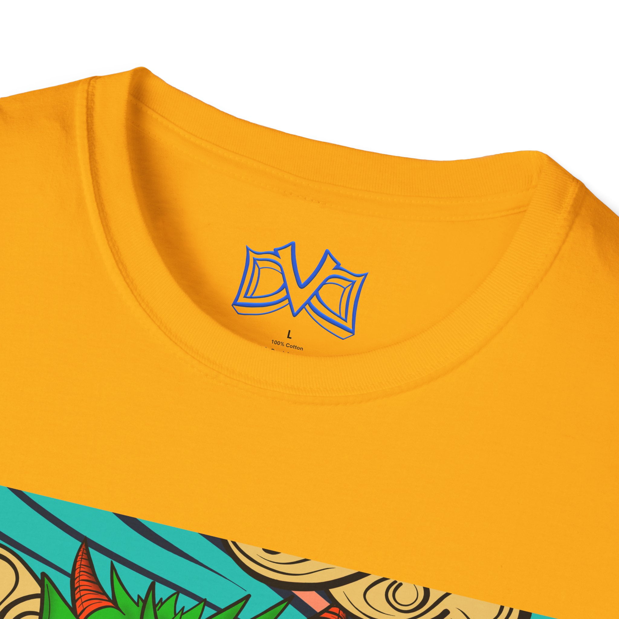 Dragon of Elements, Skate n' Surf wear. Hand drawn art soft-style t-shirt.