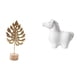 thumbnail image 1 of Escultura De Hoja De Metal Abstracta Nórdica Y Figura De Caballo De Porcelana, Estatua Creativa De Animal, Adorno Para Mesa, Sala De Estar, Decoración De Oficina, 1 of 8