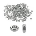 thumbnail image 1 of Uxcell 200 Paquete Tuercas Hexagonales Métricas M4 x 0.7mm Rosca Tuerca Hexagonal de Acero Inoxidable para Maquinaria Automotriz, 1 of 5