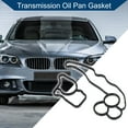 thumbnail image 3 of Unique Bargains No.11428580682 Transmission Oil Pan Gasket for BMW 328d 2014-2018, for BMW 328d xDrive 2014-2018/Engine Oil Filter Housing Gasket/Durable/2 Pcs/Black, 3 of 6