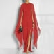 thumbnail image 1 of ICHUANYI Clearance Fashion Women Sexy Lace Sleeveless Slim Solid Dress Print Hollow Dress Party Dresses(Red, L) ICHUANYI WER2023080815940, 1 of 7