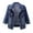 Blue 1, variant on Winter Coats For Women Denim Jacket For Women 3/4 Sleeve Colored Cropped Denim Jacket Light Wash Jacket Coat Jean Jacket Women Bu2 Xl