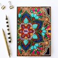 thumbnail image 4 of Ourlova Diamond Painting Notebook DIY Mandala Special Shaped Embroidery Cross Stitch Diary Book, 4 of 8
