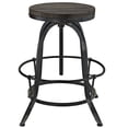 thumbnail image 3 of Modway Collect Wood Top Bar Stool in Black, 3 of 5