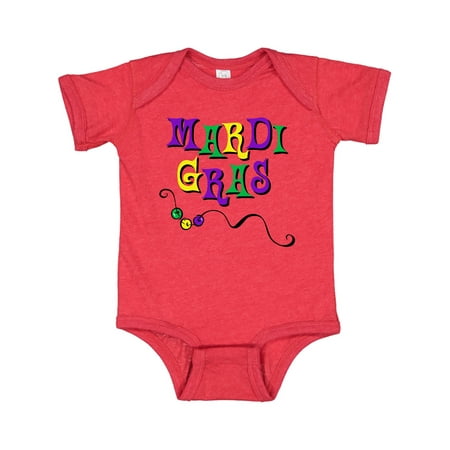 

Inktastic Mardi Gras Beads Gift Baby Boy or Baby Girl Bodysuit