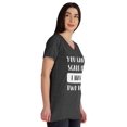 thumbnail image 2 of Inkmeso You Can't Scare Me I Have Two Boys Funny Graphic Mom Tshirt Cotton Top Tee, 2 of 8