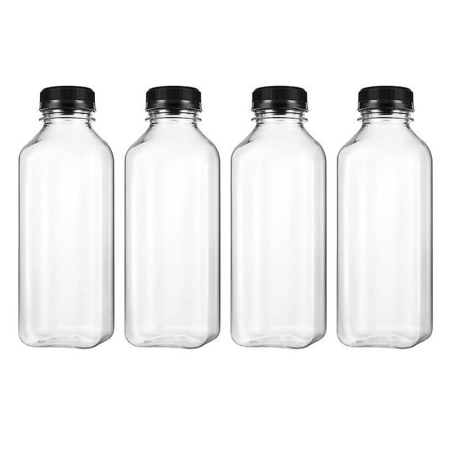 4 botellas de almacenamiento.