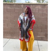 Boho Chic Long Kimono