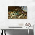 thumbnail image 2 of ARTCANVAS Still Life With Vegetables And a Rabbit Canvas Art Print by Jan Van Kessel Younger - Size: 26" x 18" (1.50" Deep), 2 of 9