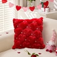 thumbnail image 5 of Valentine Heart Design Decorative Throw Pillow Cover for Couch Bedroom and Living Room Sofa, 5 of 6