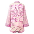 thumbnail image 4 of MAIHAN Linen Shorts Outfits Women 2 Piece Set Long Sleeve Shirt and Ruffle Shorts Women 2 Piece Outfits Sets Casual Vacation Outfit Two Piece Outfit, 4 of 5