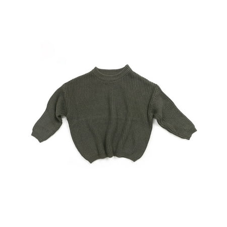 

Frobukio Baby Girl Boy Knit Sweater Pullover Sweatshirt Warm Long Sleeve Tops