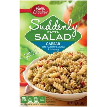 Betty Crocker Suddenly Salad Caesar Pasta Kit (Pack of 6)