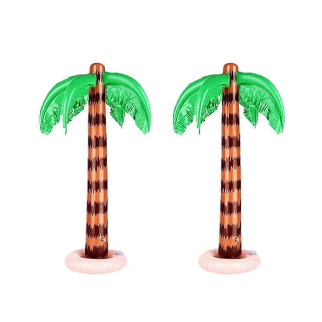 Inflatable Tropical Coconut Tree Prop For Summer Beach Party Accessory Featuring In 90X40X40cm For 3Set