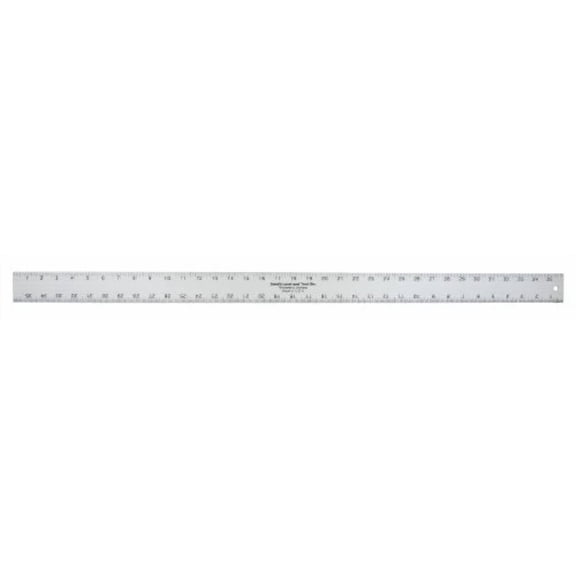 Sands Level & Tool SLASE36T Professional Straightedge, 36" x 2" x 3/16", Silver