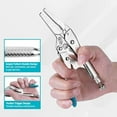 thumbnail image 5 of 6-1/2Inch Long Nose Locking Pliers, Premium Cr-V Construction, Long Nose Pliers with Wire Cutter for Easy Access to Hard to Reach Areas, 5 of 7