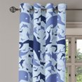 thumbnail image 3 of Ambesonne Grommet Curtain, , 50"x84", Soft Blue Blue Violet, 3 of 5