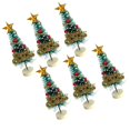 thumbnail image 4 of Décorations de Table de Noël Centres de Table(Vert)(6 Pcs), 4 of 5