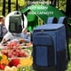 thumbnail image 2 of Advancent Bolsa de almuerzo aislada Correas ajustables Contenedor térmico impermeable Gran capacidad de comida resistente a desgarros Picnic Kits de desorden para acampar Verde, 2 of 6