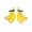 Banana (Yellow), variant on 10pcs Lemon Charms Fruit Theme Epoxy Resin Dangle Pendants Mixed Color-Lemon (Cerise)