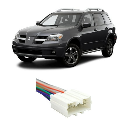 - Mitsubishi Outlander 2003-2006 Factory to Aftermarket Radio Harness Adapter