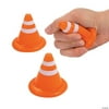 Construction VBS Cone Stress Toys, Party, Toys, 12 Pieces