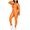 Orange, variant on Akmipoem Womens 2 Piece Orange Tracksuit Set Full Zipper Front Jacket Leggings Workout Outfit Sweatsuit