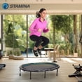 thumbnail image 4 of Open Box Stamina Compact Lightweight Rebound Oval Fitness Exercise Trampoline, 4 of 11