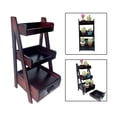 thumbnail image 2 of thinsony Simulation Miniature Plant Stand Indoor Display Rack Wooden Outdoor Stands, 2 of 9