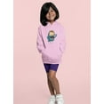 thumbnail image 2 of Monster Eating Cake Hoodie Juniors -Image by Shutterstock,  Large, 2 of 4