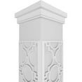 thumbnail image 4 of Ekena Millwork 10"W x 10'H Craftsman Classic Square Non-Tapered Gypsum Fretwork Column w/ Prairie Capital & Prairie Base, 4 of 8